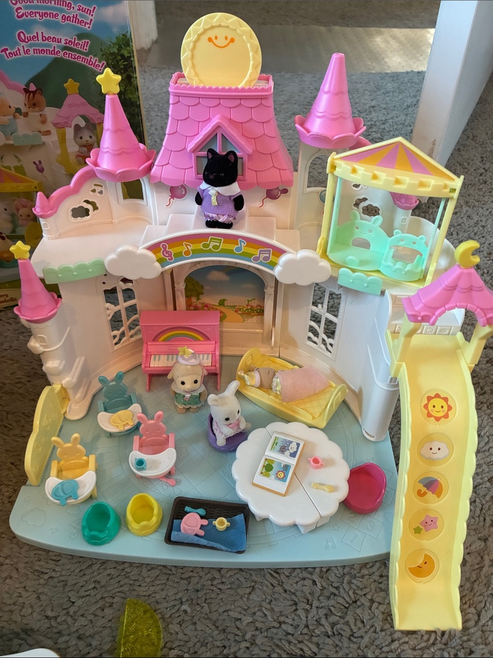Calico Critter little woodzeez playset lot
